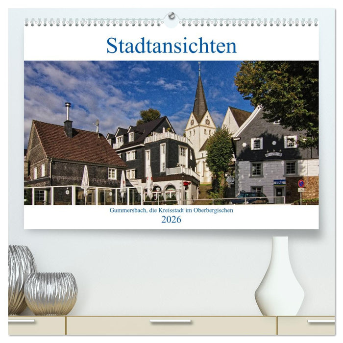 Stadtansichten, Gummersbach (CALVENDO Premium Wandkalender 2026)
