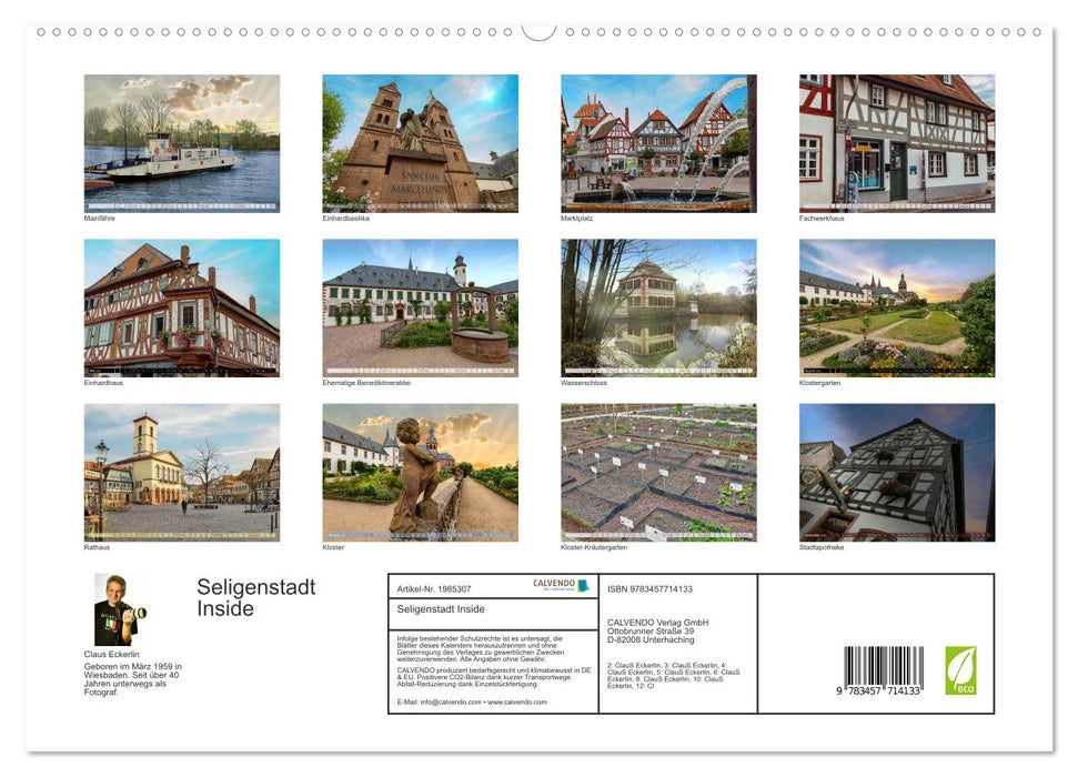 Seligenstadt Inside (CALVENDO Premium Wandkalender 2026)
