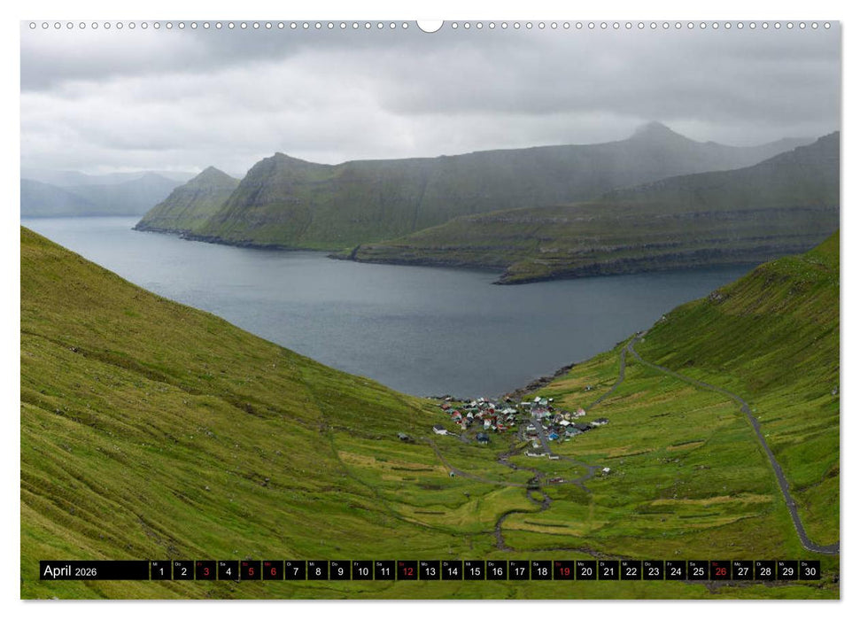 Landschaften Der Färöer (CALVENDO Premium Wandkalender 2026)