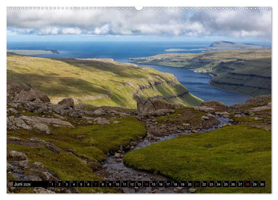 Landschaften Der Färöer (CALVENDO Premium Wandkalender 2026)