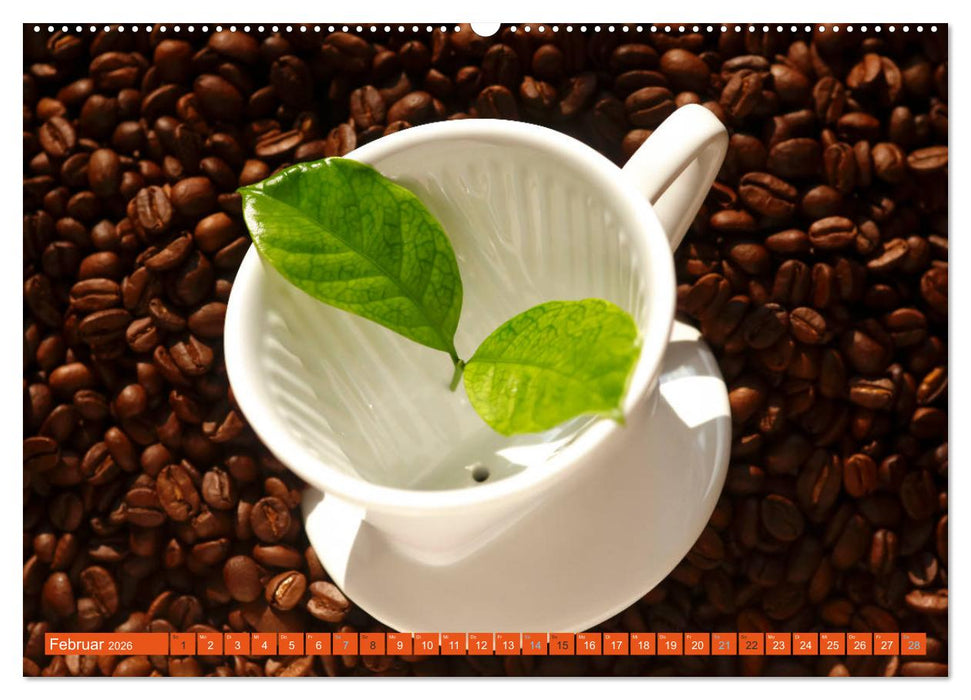 Kaffee (CALVENDO Premium Wandkalender 2026)