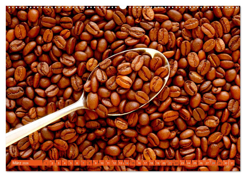 Kaffee (CALVENDO Premium Wandkalender 2026)