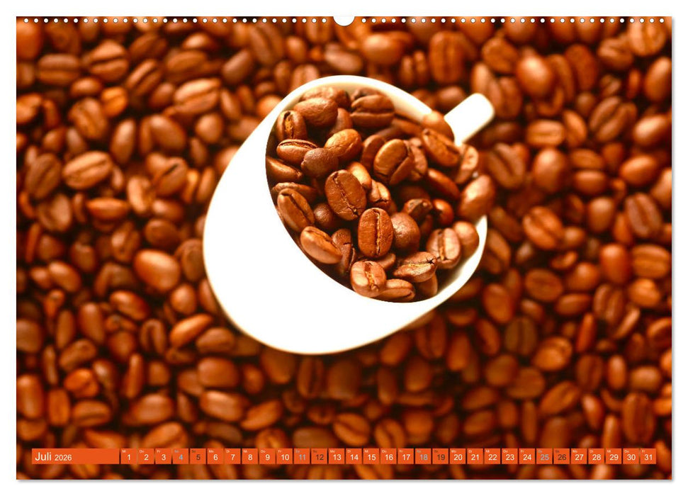 Kaffee (CALVENDO Premium Wandkalender 2026)