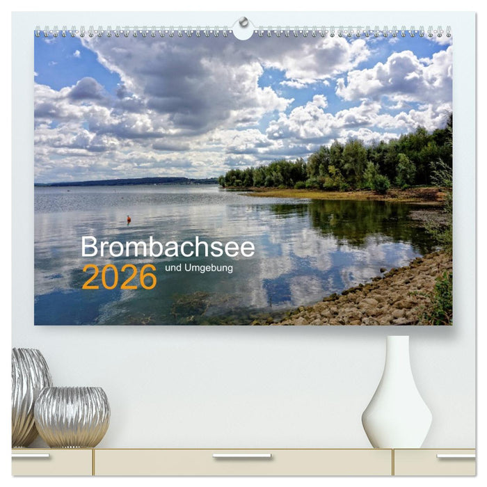 Brombachsee und Umgebung (CALVENDO Premium Wandkalender 2026)