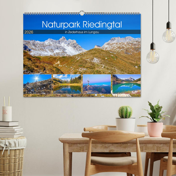 Naturpark Riedingtal (CALVENDO Wandkalender 2026)