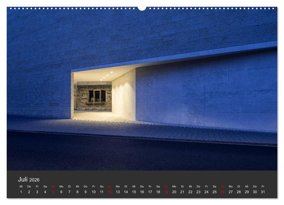 Münster mit Licht (CALVENDO Premium Wandkalender 2026)