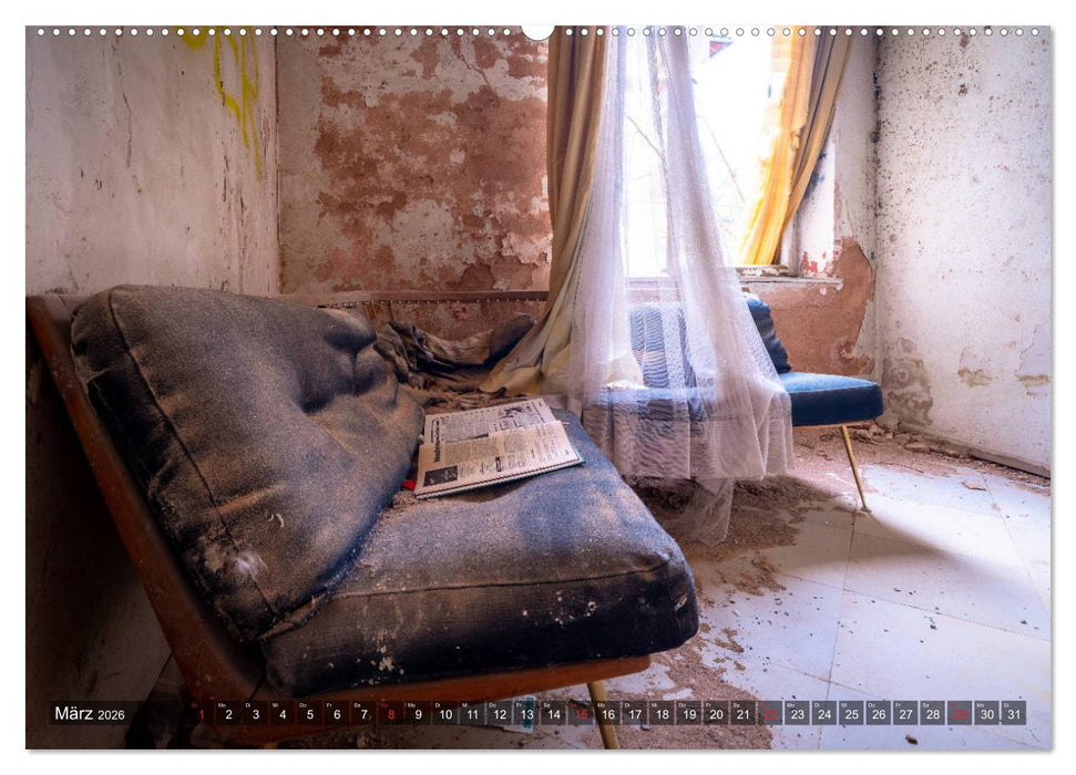 Faszination - Lost Places (CALVENDO Wandkalender 2026)