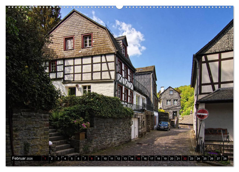 Stadtansichten, Monschau die Altstadt (CALVENDO Premium Wandkalender 2026)