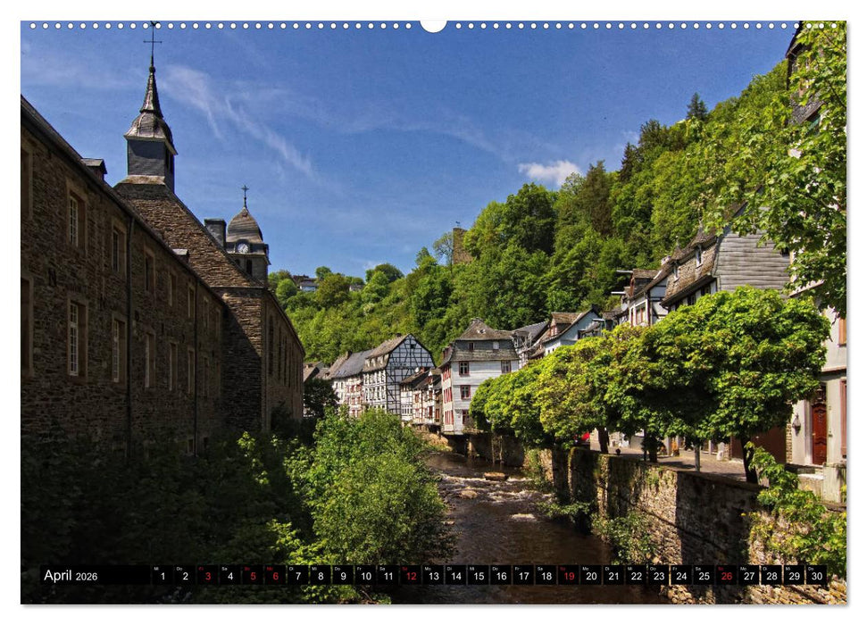 Stadtansichten, Monschau die Altstadt (CALVENDO Premium Wandkalender 2026)