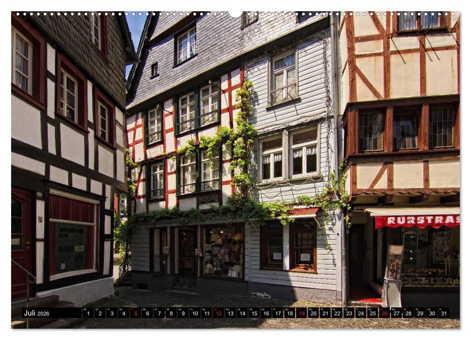 Stadtansichten, Monschau die Altstadt (CALVENDO Premium Wandkalender 2026)