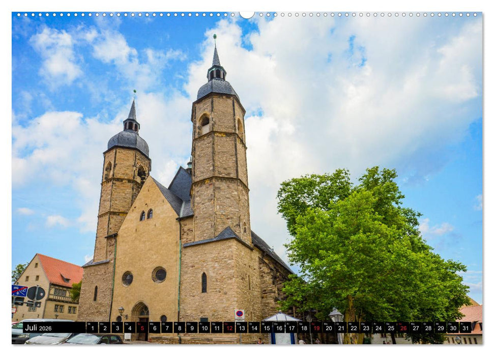 Lutherstadt Eisleben Impressionen (CALVENDO Premium Wandkalender 2026)