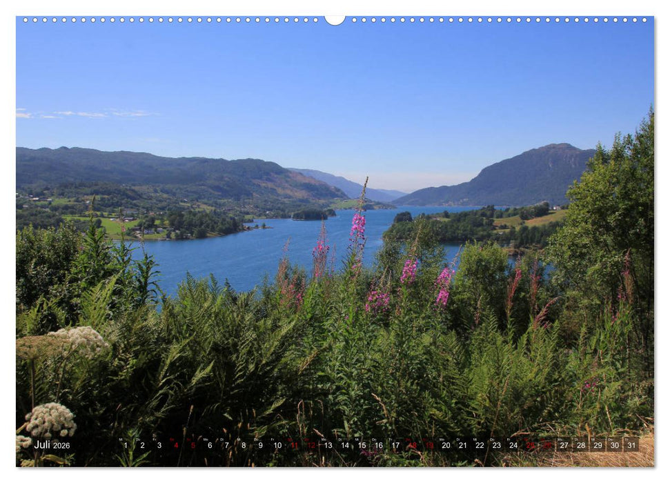 Norwegen 2026 - Im Land der Fjorde, Fjelle und Trolle (CALVENDO Premium Wandkalender 2026)