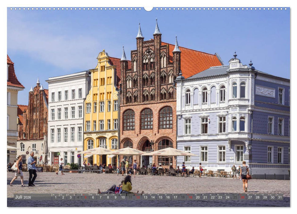 Stralsund - Perle der Ostsee (CALVENDO Premium Wandkalender 2026)