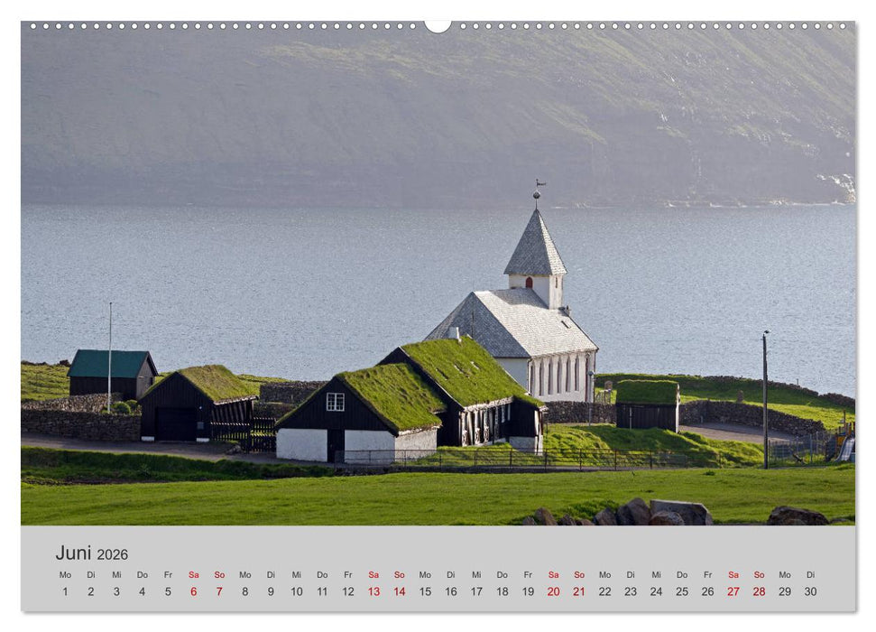 Färöer Inseln 2026 (CALVENDO Premium Wandkalender 2026)