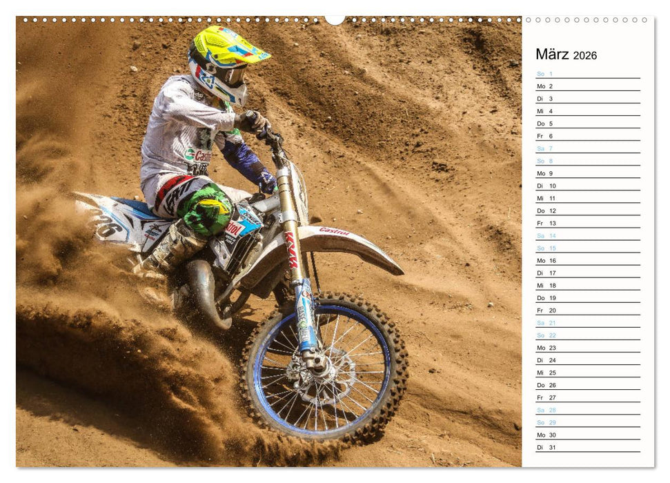Motocross 2026 (CALVENDO Premium Wandkalender 2026)