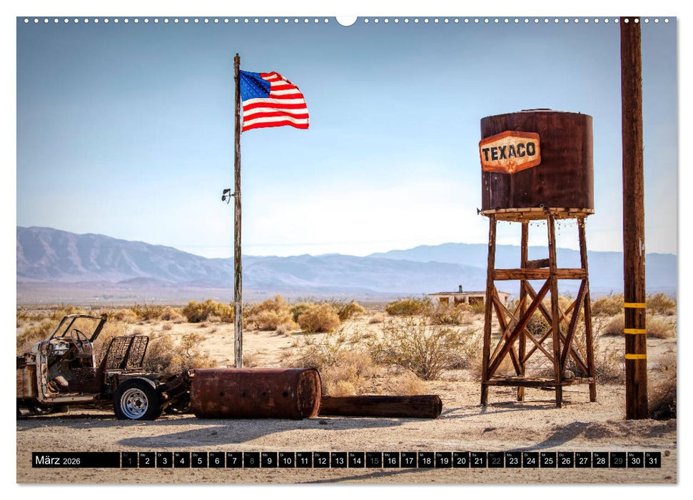 Go west Route 66 (CALVENDO Premium Wandkalender 2026)