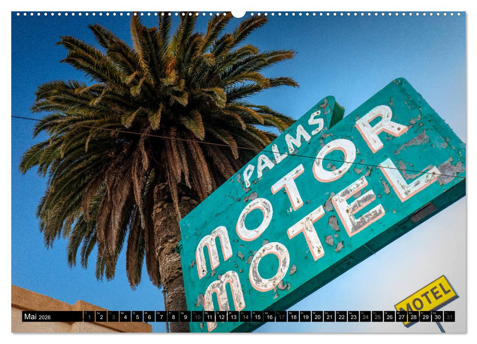 Go west Route 66 (CALVENDO Premium Wandkalender 2026)