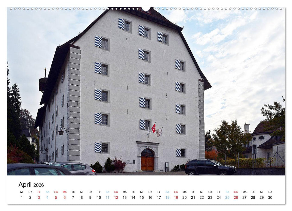 LUZERN Wo sich Reuss und Vierwaldstättersee begegnen (CALVENDO Wandkalender 2026)