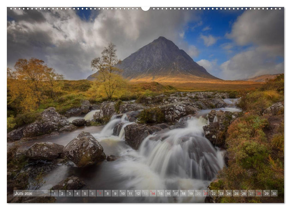 Herbstliches Schottland (CALVENDO Premium Wandkalender 2026)