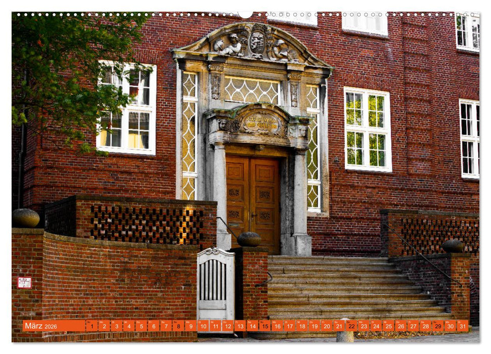 Ostseereise - Flensburg (CALVENDO Premium Wandkalender 2026)