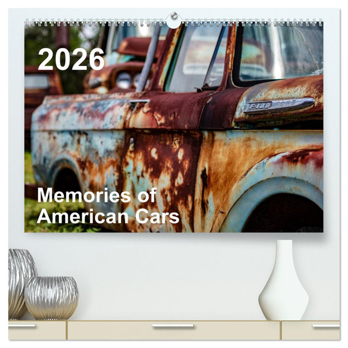 Memories of American Cars (CALVENDO Premium Wandkalender 2026)