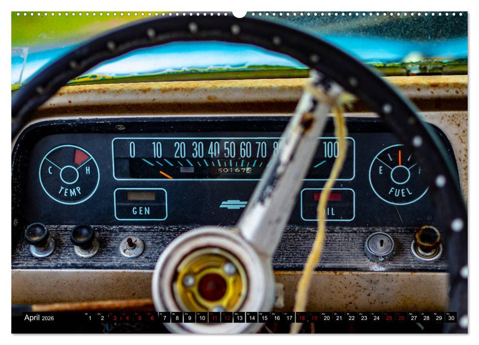 Memories of American Cars (CALVENDO Premium Wandkalender 2026)