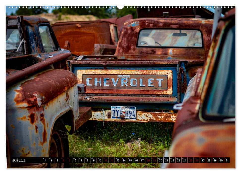 Memories of American Cars (CALVENDO Premium Wandkalender 2026)