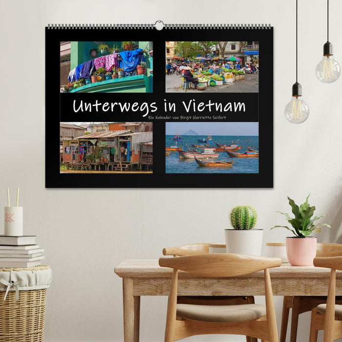 Unterwegs in Vietnam (CALVENDO Wandkalender 2026)