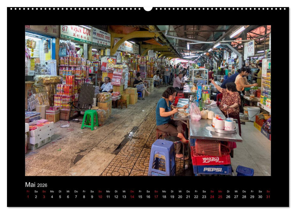 Unterwegs in Vietnam (CALVENDO Wandkalender 2026)