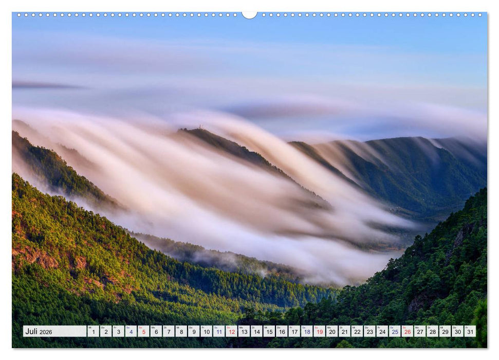 La Palma - La Isla Bonita - Kanarische Inseln (CALVENDO Premium Wandkalender 2026)