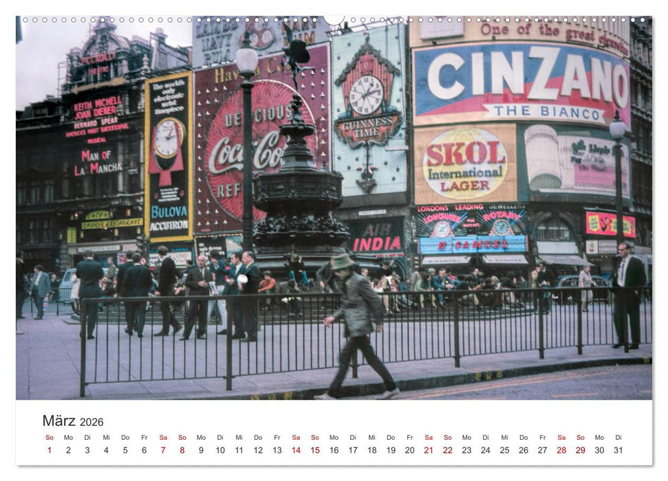 London - Vintage Views (CALVENDO Premium Wandkalender 2026)