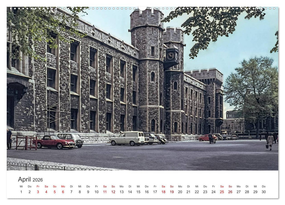 London - Vintage Views (CALVENDO Premium Wandkalender 2026)