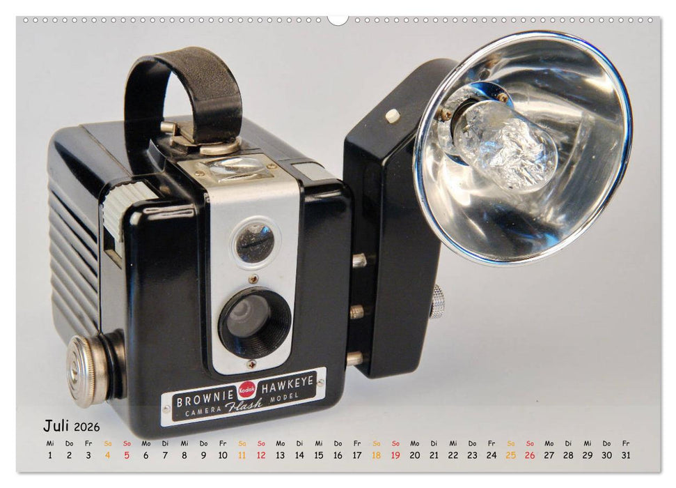 KLASSISCHE KAMERAS vom 19.Jahrhundert (CALVENDO Premium Wandkalender 2026)