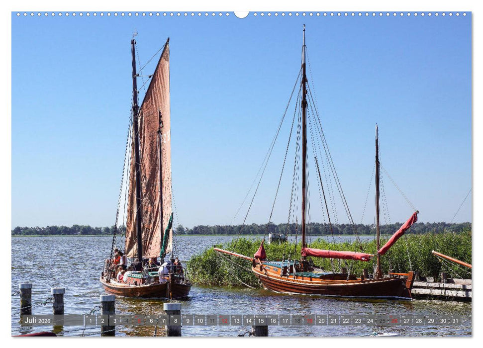 Fischland Darß Zingst - wie gemalt (CALVENDO Premium Wandkalender 2026)