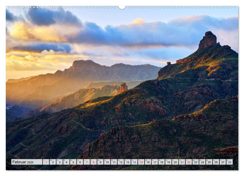 Kanarische Inseln - Vulkanische Naturschönheiten (CALVENDO Premium Wandkalender 2026)