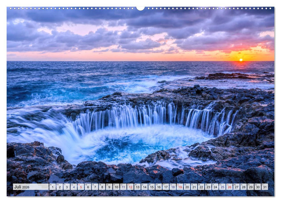 Kanarische Inseln - Vulkanische Naturschönheiten (CALVENDO Premium Wandkalender 2026)