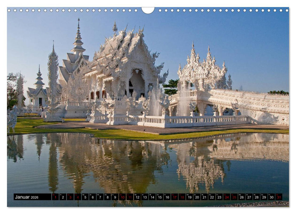 Thailand abseits der Strände (CALVENDO Wandkalender 2026)
