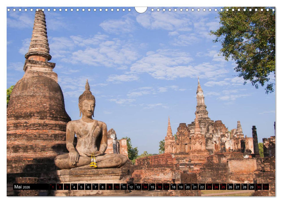 Thailand abseits der Strände (CALVENDO Wandkalender 2026)