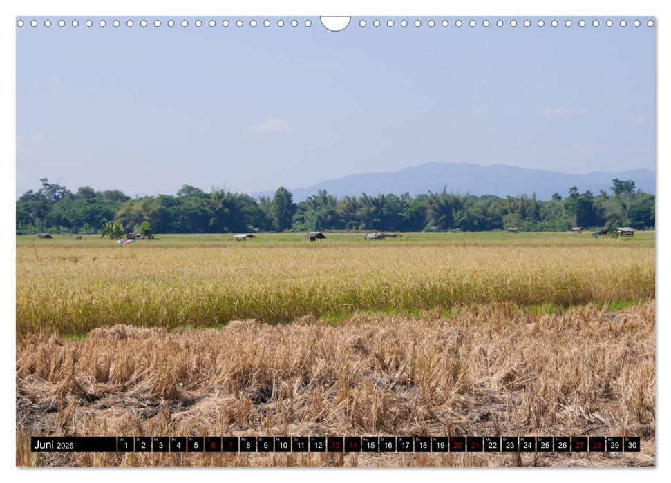 Thailand abseits der Strände (CALVENDO Wandkalender 2026)