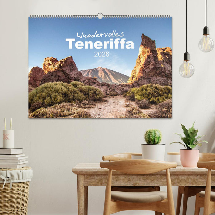 Wundervolles Teneriffa (CALVENDO Wandkalender 2026)