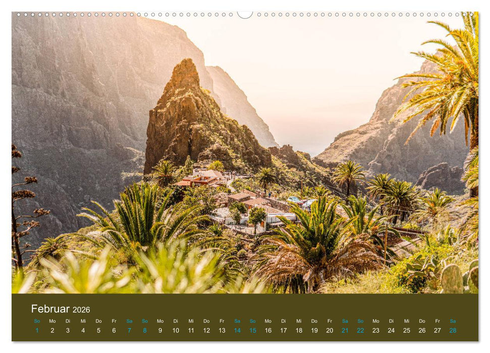 Wundervolles Teneriffa (CALVENDO Wandkalender 2026)