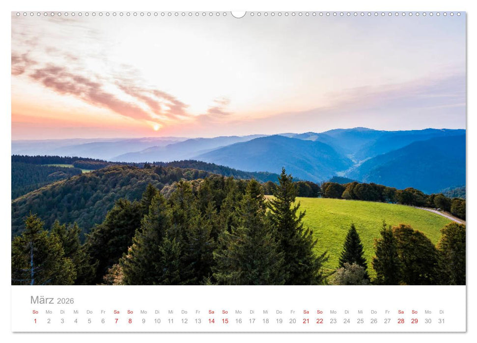 Der Schwarzwald Impressionen (CALVENDO Premium Wandkalender 2026)