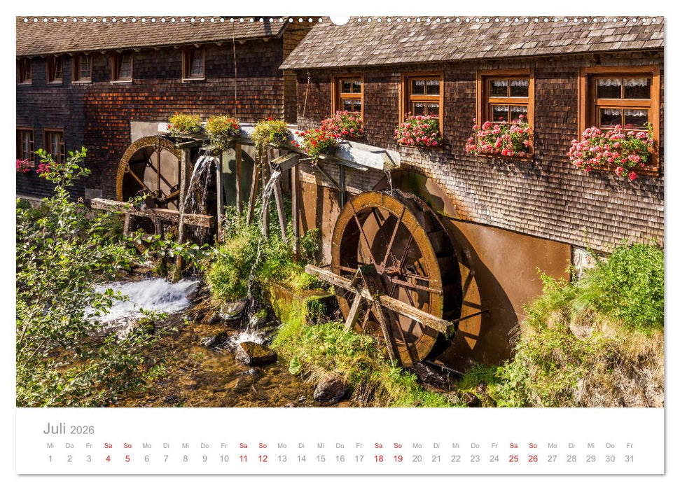 Der Schwarzwald Impressionen (CALVENDO Premium Wandkalender 2026)