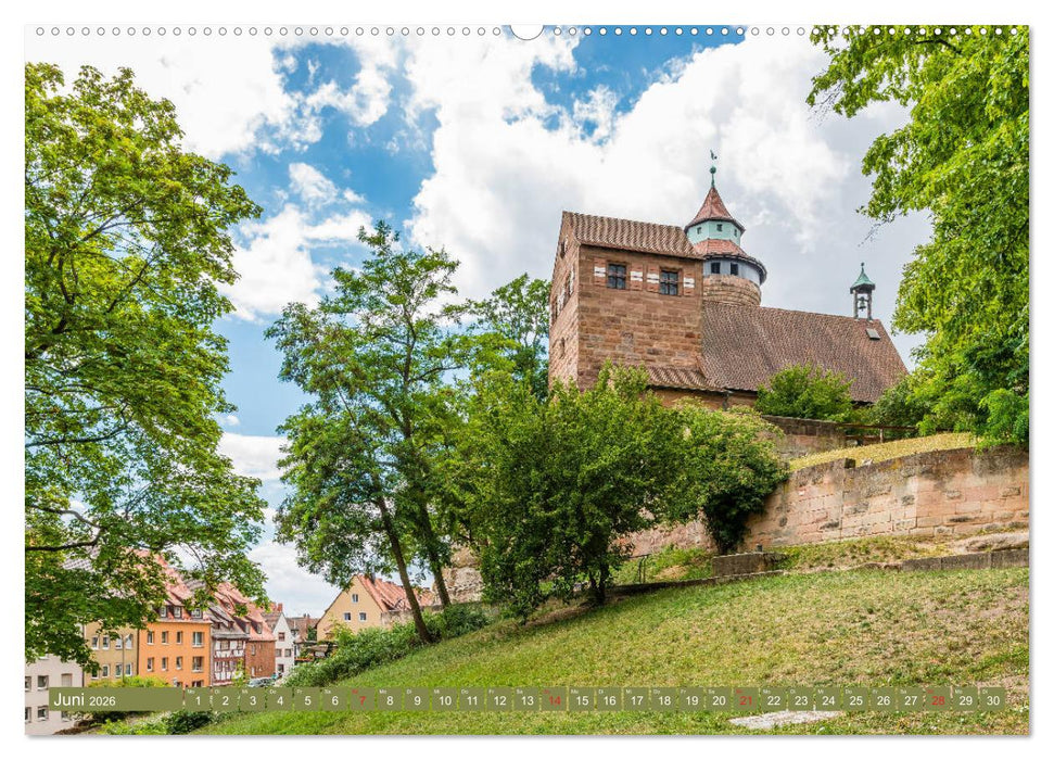 Nürnberg - Historische Altstadt (CALVENDO Premium Wandkalender 2026)