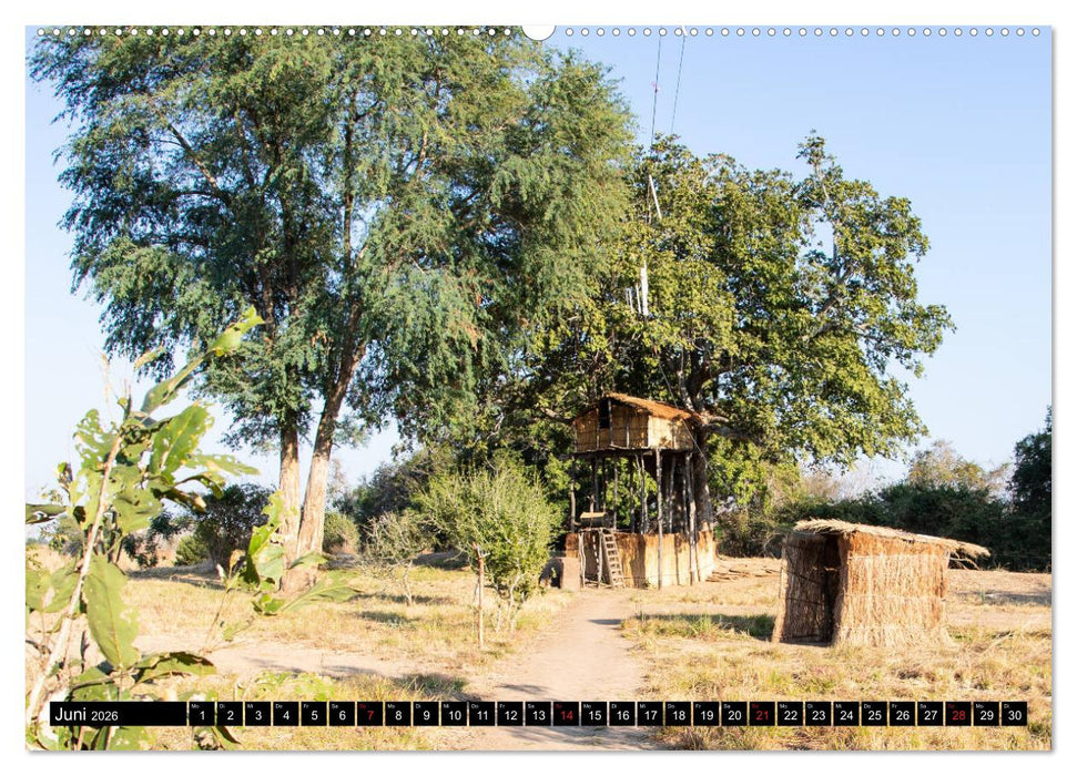 Sambia "Das wirkliche Afrika" (CALVENDO Premium Wandkalender 2026)