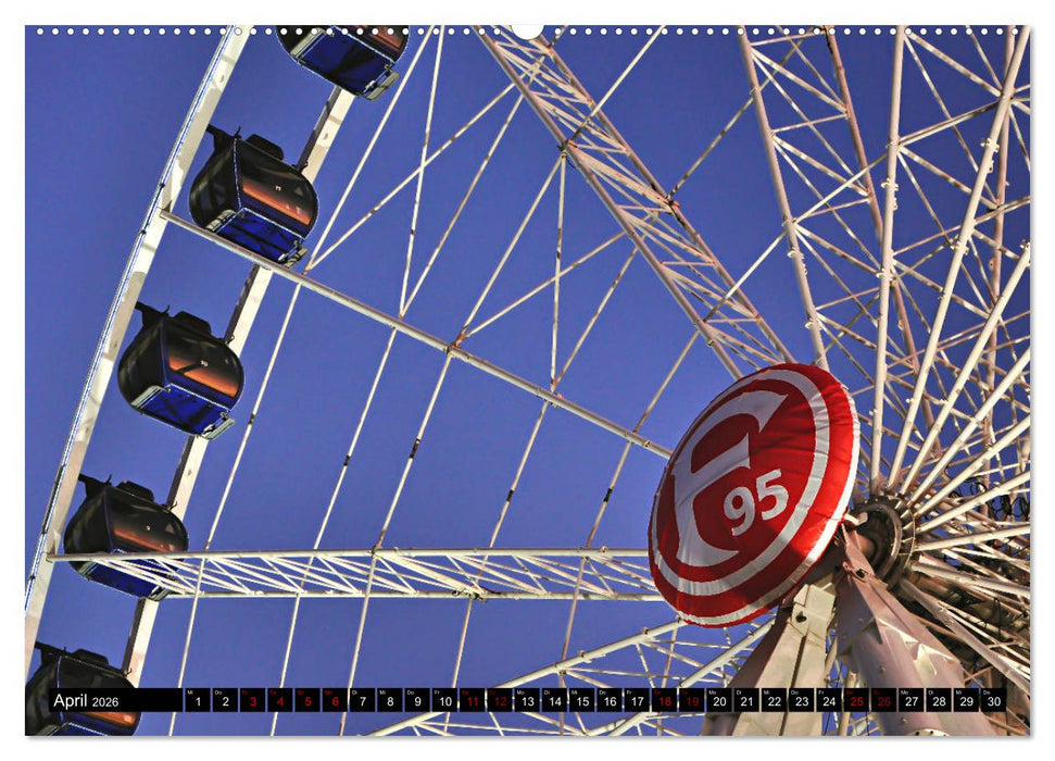 Düsseldorf - 300mm Perspektiven (CALVENDO Premium Wandkalender 2026)