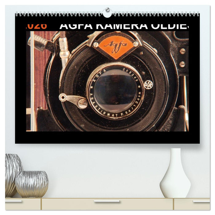 AGFA KAMERA OLDIES Klassische Kameras von 1926 - 1974 (CALVENDO Premium Wandkalender 2026)