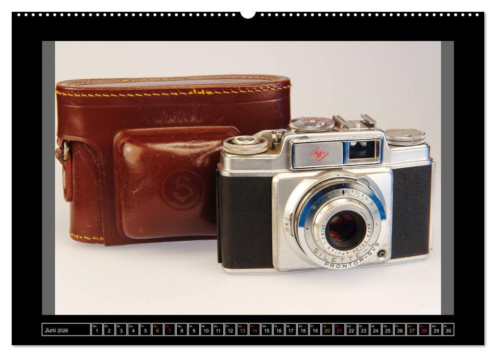 AGFA KAMERA OLDIES Klassische Kameras von 1926 - 1974 (CALVENDO Premium Wandkalender 2026)