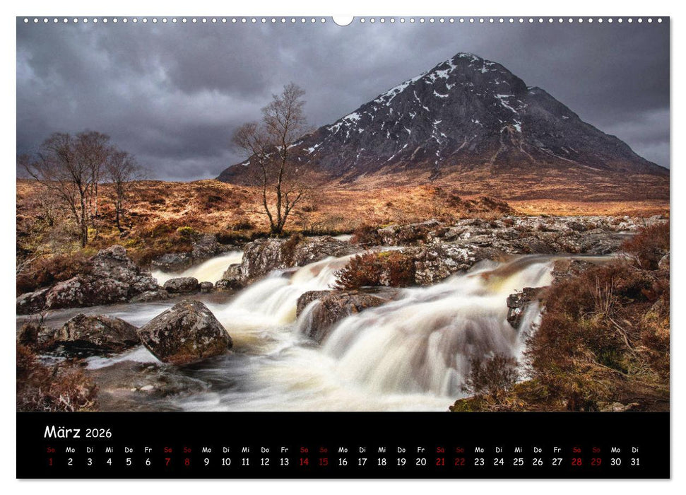 Schottland zum Verlieben (CALVENDO Premium Wandkalender 2026)