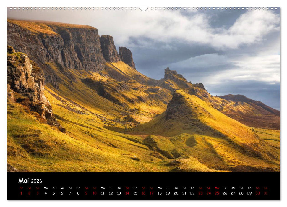 Schottland zum Verlieben (CALVENDO Premium Wandkalender 2026)
